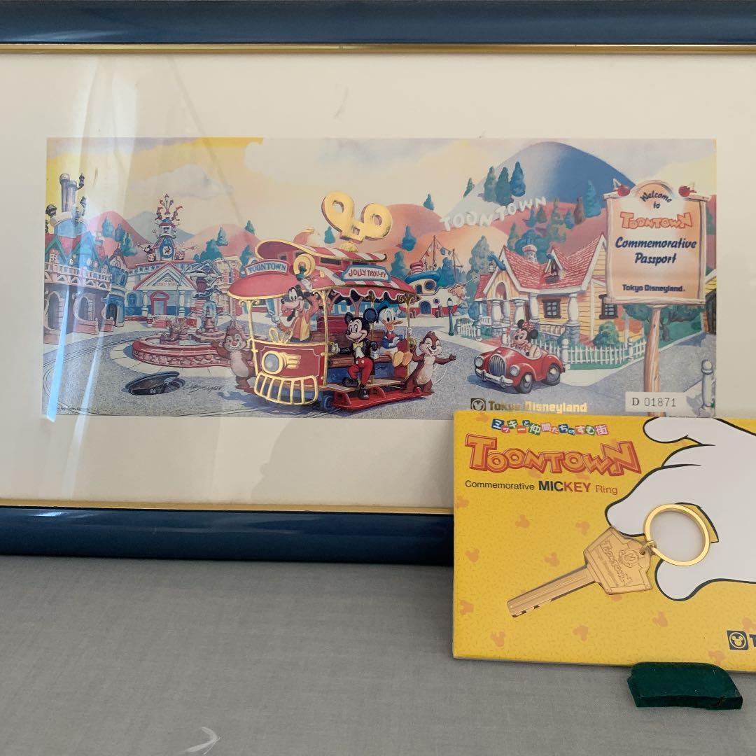 ディズニーTOONTOWN記念チケット