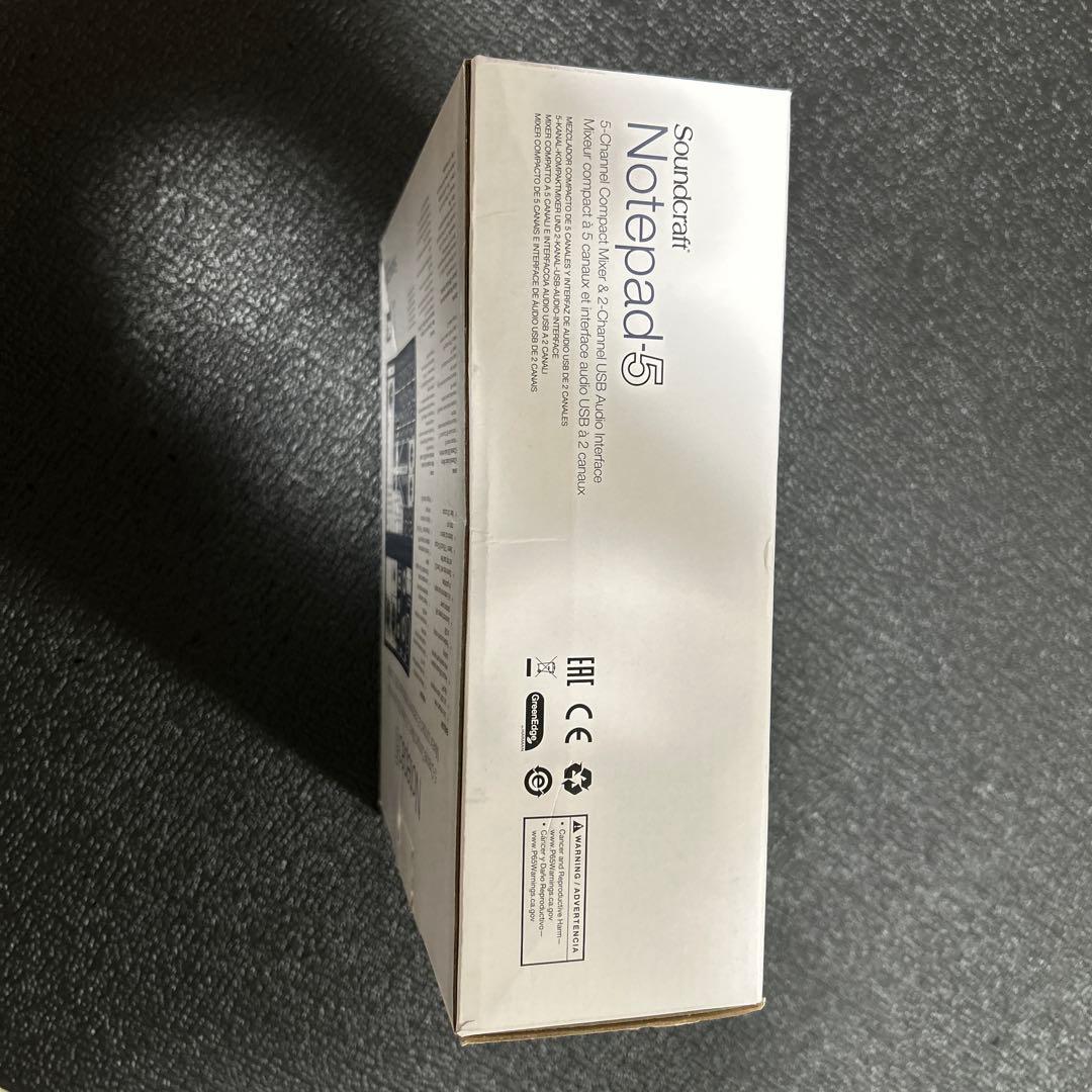 Soundcraft Notepad-5 オーディオインターフェイス
