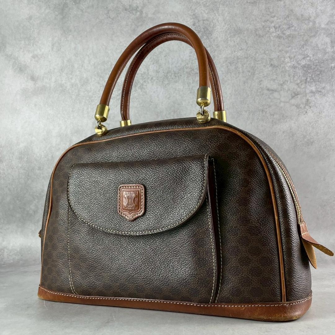 超希少美品 CELINE オールドセリーヌ マカダム柄 ハンドバッグ MC98