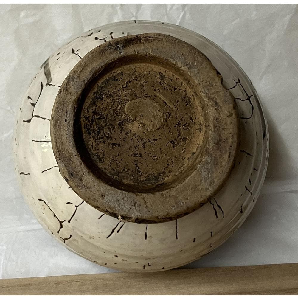 w149 中国古陶磁 鉄絵 香炉 銅製 火屋 中国古美術 茶道具