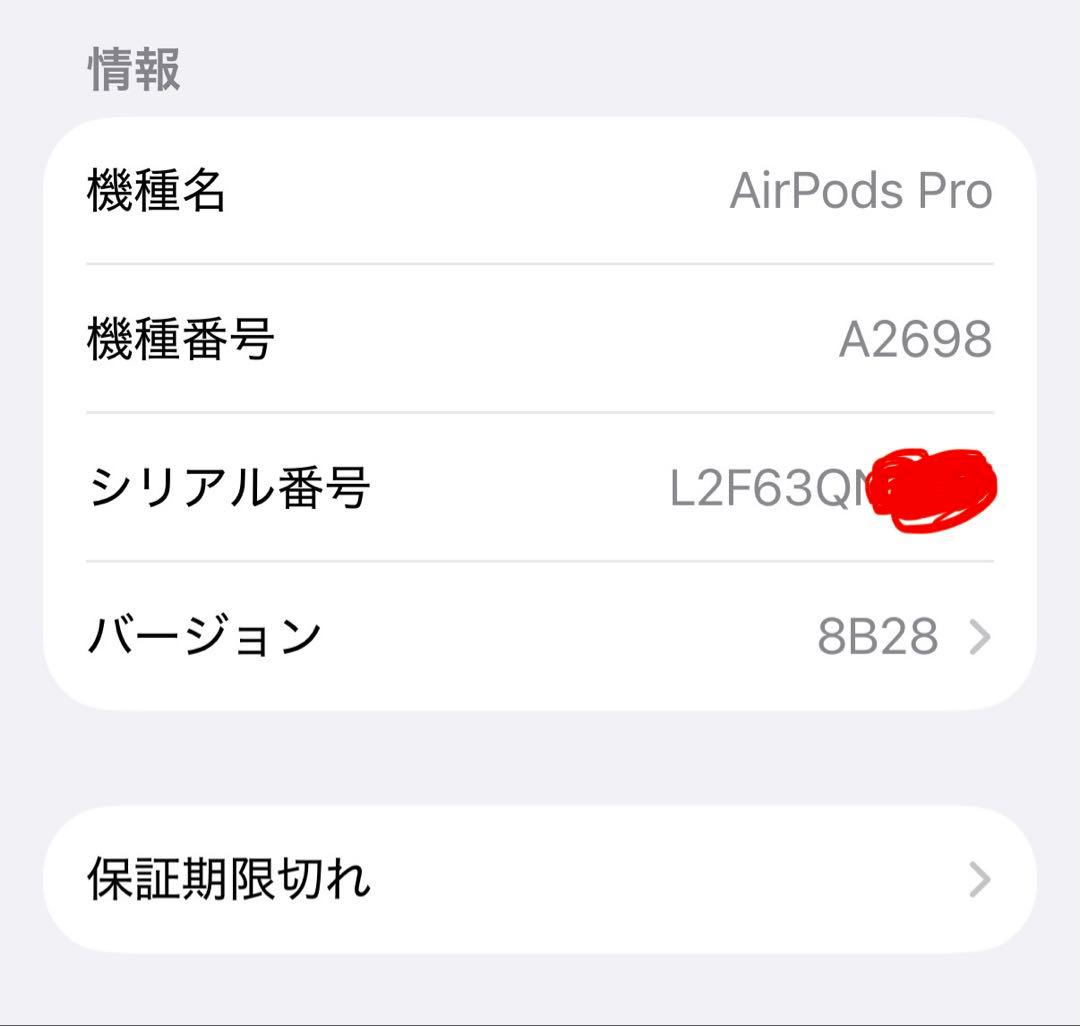 Apple AirPods Pro2 中古正規品 ライトニングモデル