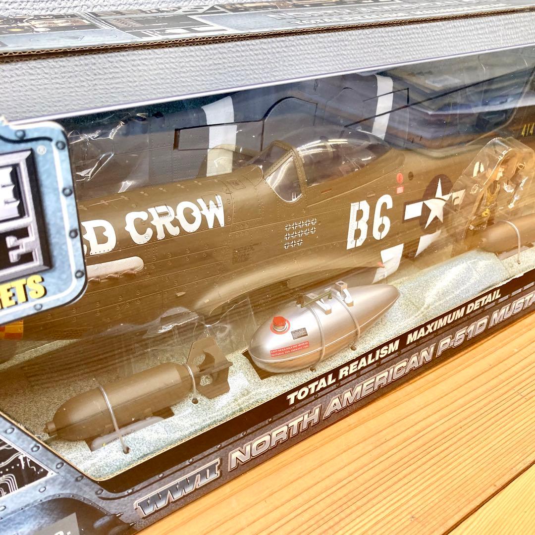 【新品未使用品】ELITE FORCE P-51Dマスタング 1/18