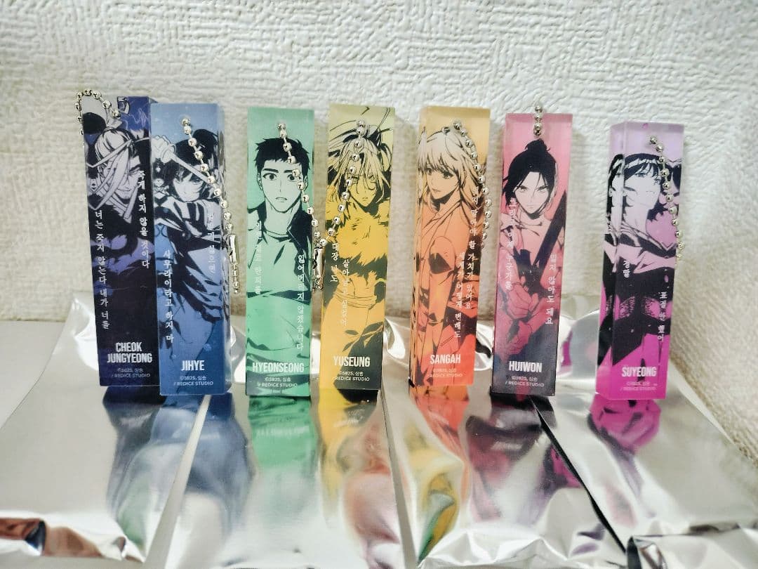 全知的な読者の視点から　展示会　アクリルキーホルダー　個別対応あり