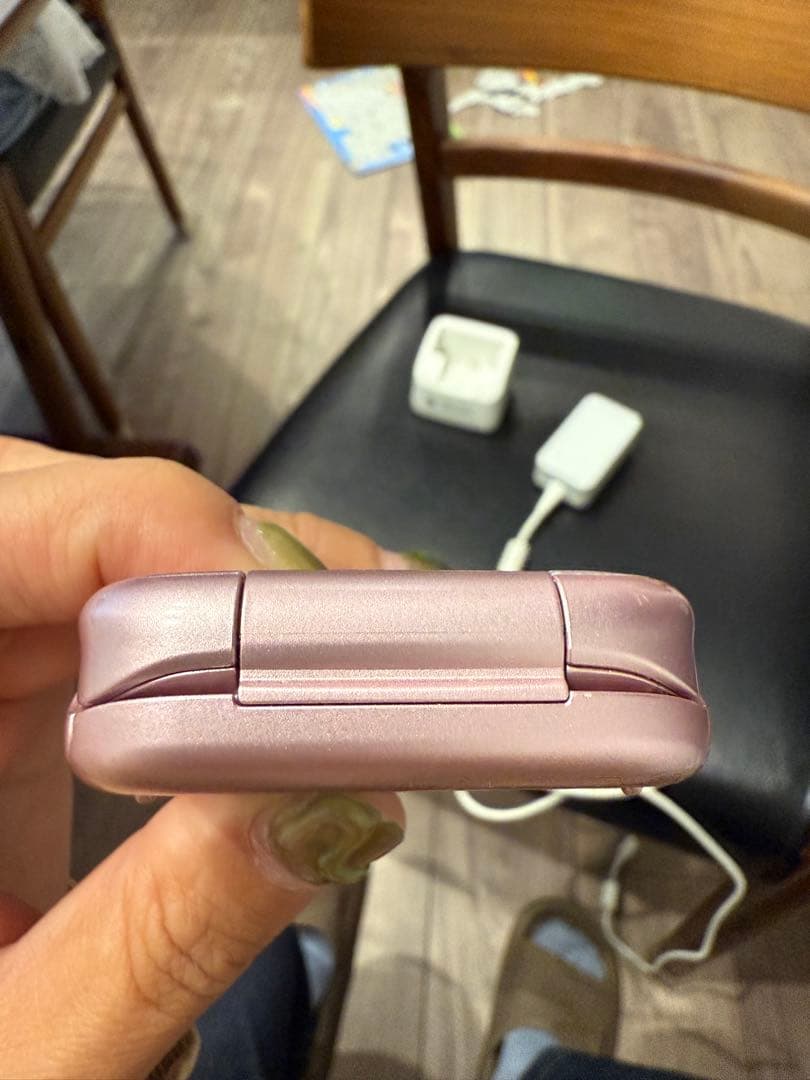 docomo らくらくフォン　F-01M ピンク 携帯電話 本体 充電器セット