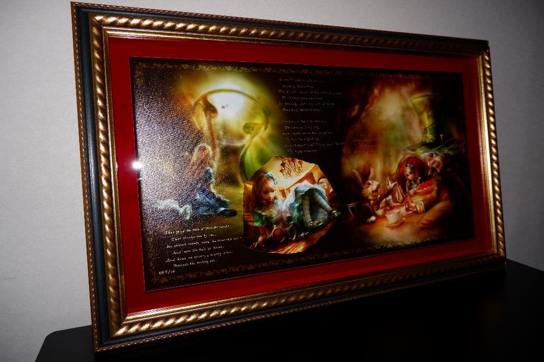 アリス プレフィス EA7/10（ガラスペンバージョン）SHU ジークレー版画