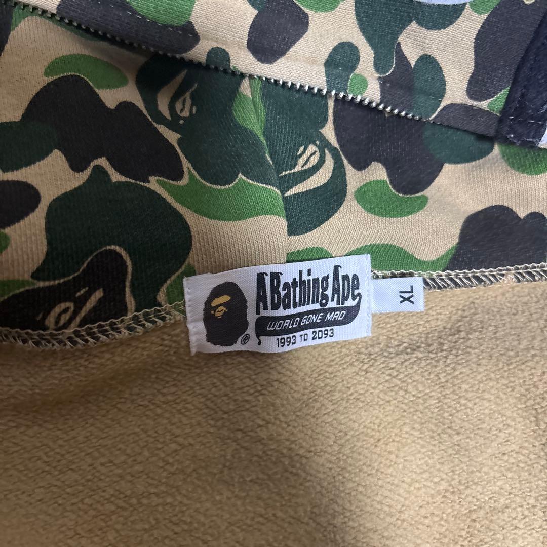A Bathing Ape カモフラージュパーカー XL