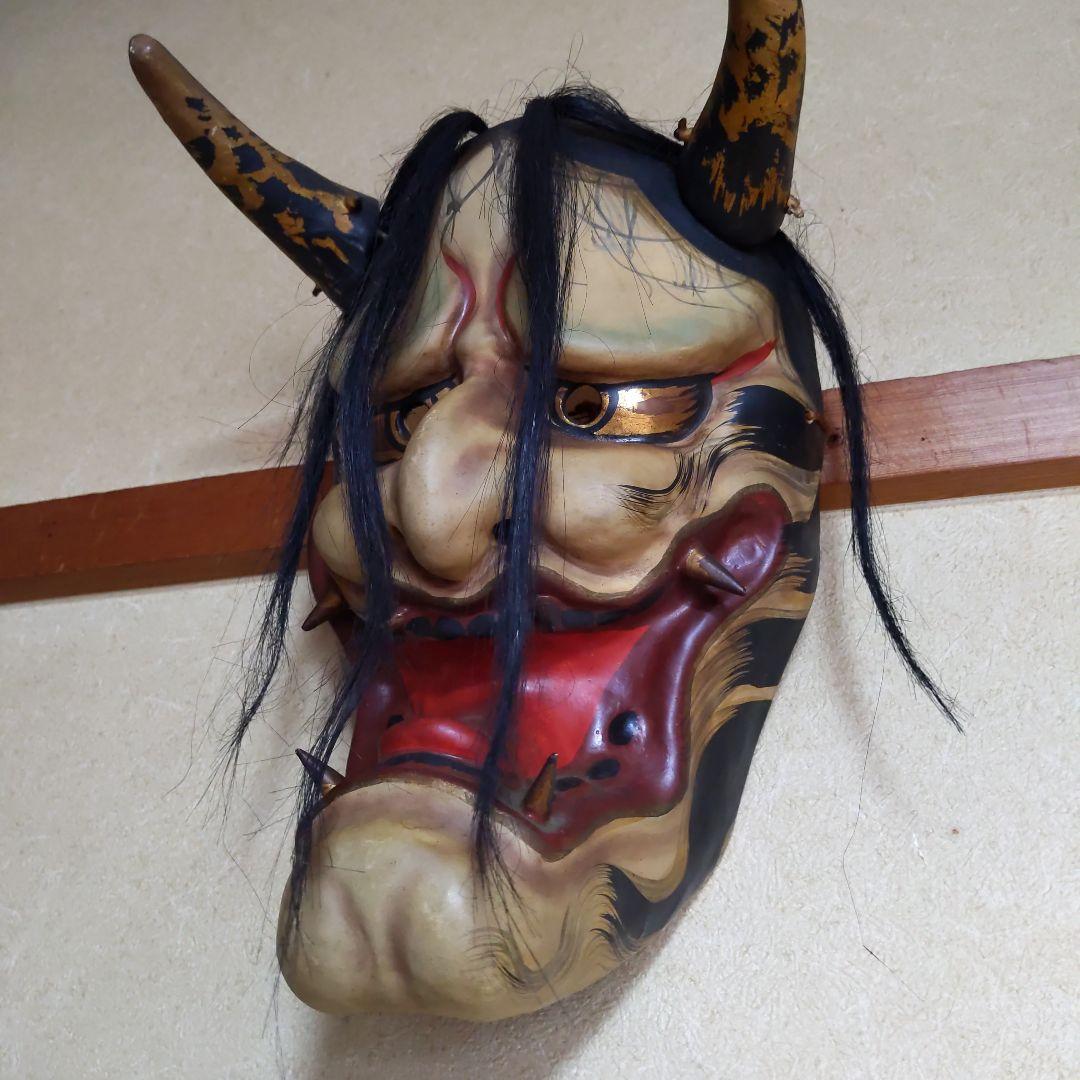 石見神楽19面、石州和紙、縁起物 (御飾面) ¥298,000 (送料込み)