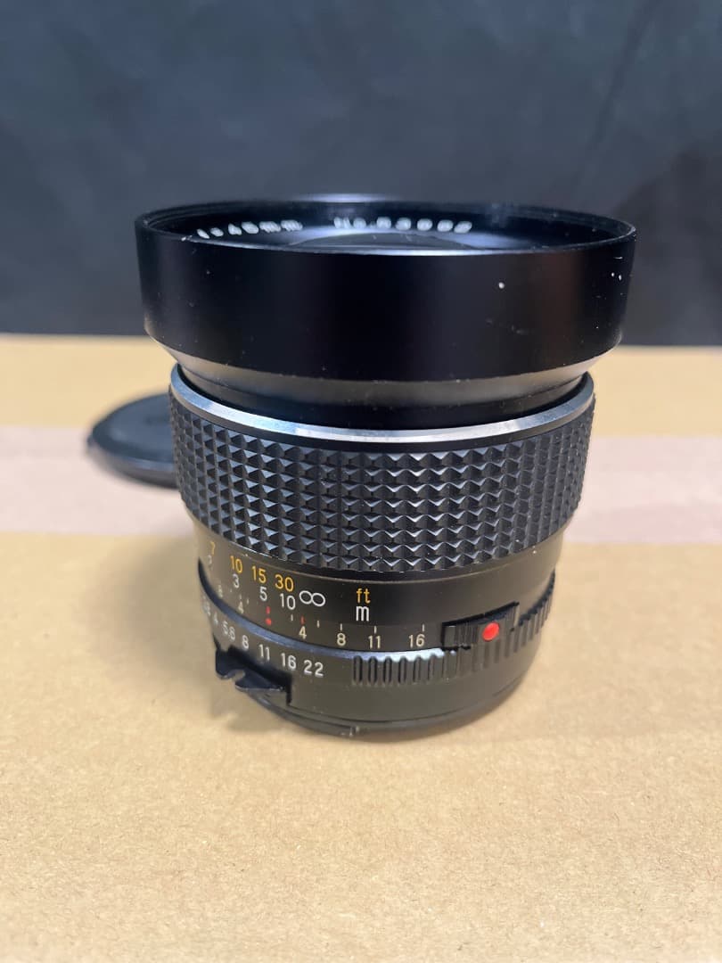 ■□ マミヤ MAMIYA SEKOR 1:2.8 f= 45mm 中判 レンズ