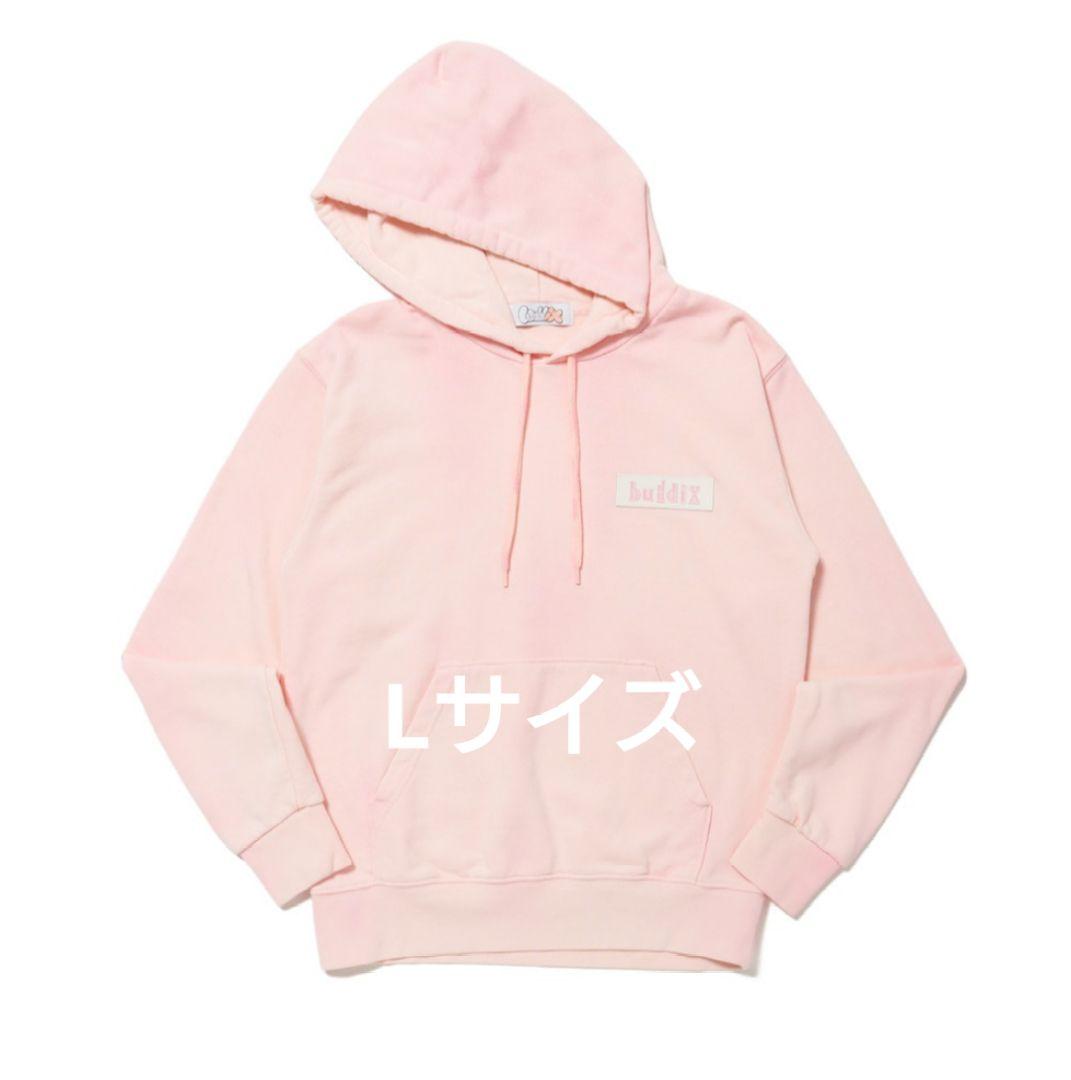 《未使用》buddix パーカー FANTASTICS ピンク Lサイズ