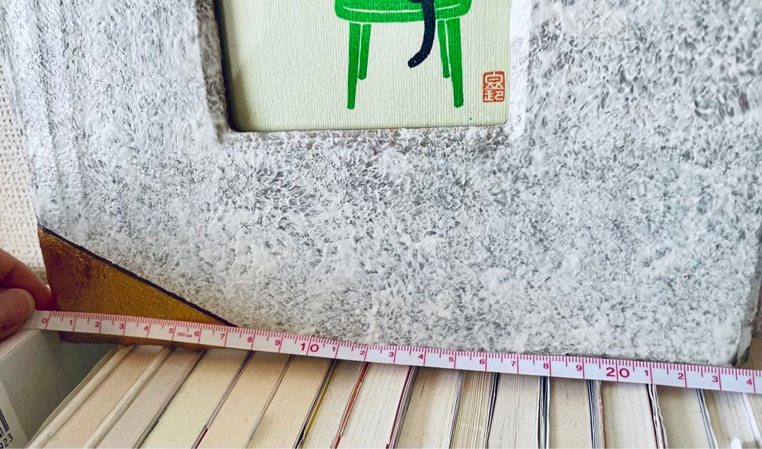 VISONで購入　陶芸　額縁　ポストカードが入る