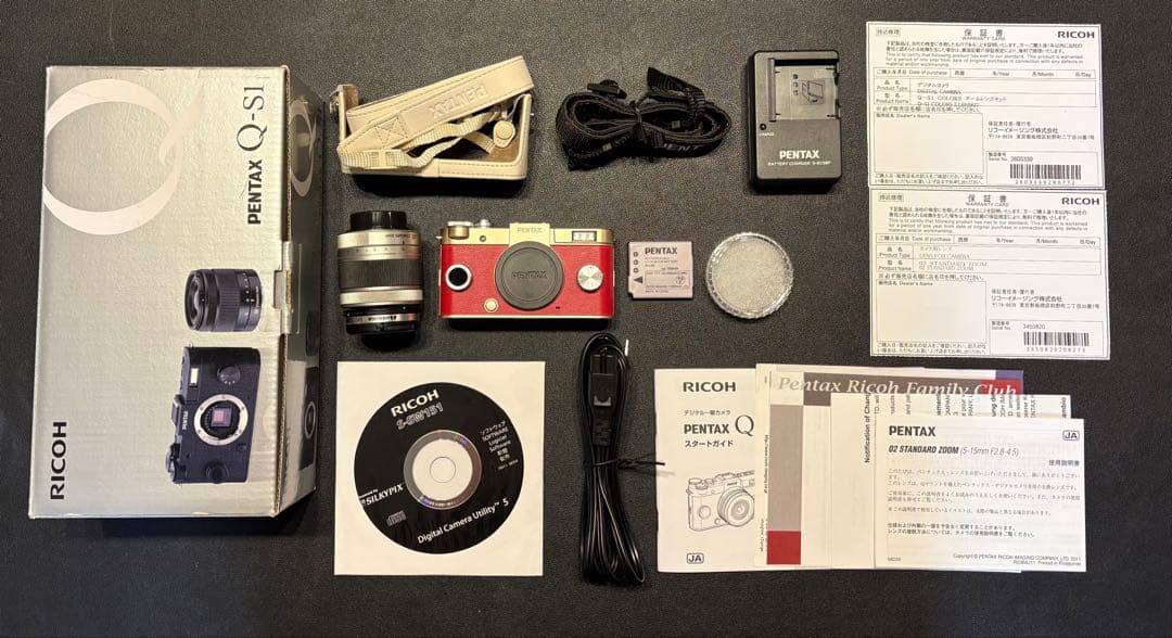デジタルカメラ PENTAX Q-S1 PENTAX-02 STANDARD ZOOM