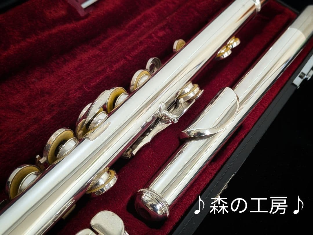 商談中【mizu】銀メッキヤマハフルート YFL211S Eメカ