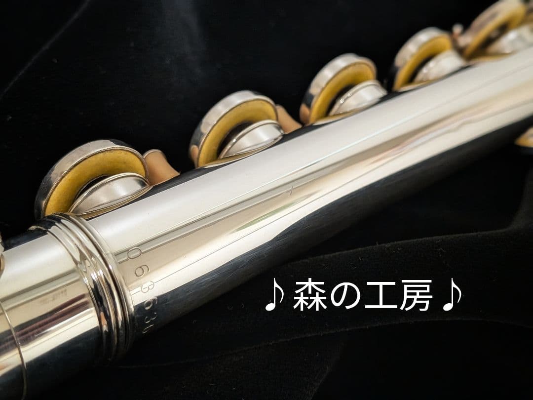 商談中【mizu】銀メッキヤマハフルート YFL211S Eメカ