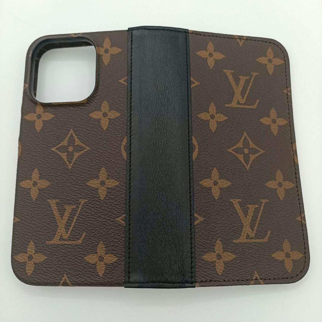 ルイヴィトン　iPhone15 pro ケース モノグラムフォリオ 手帳型 箱付