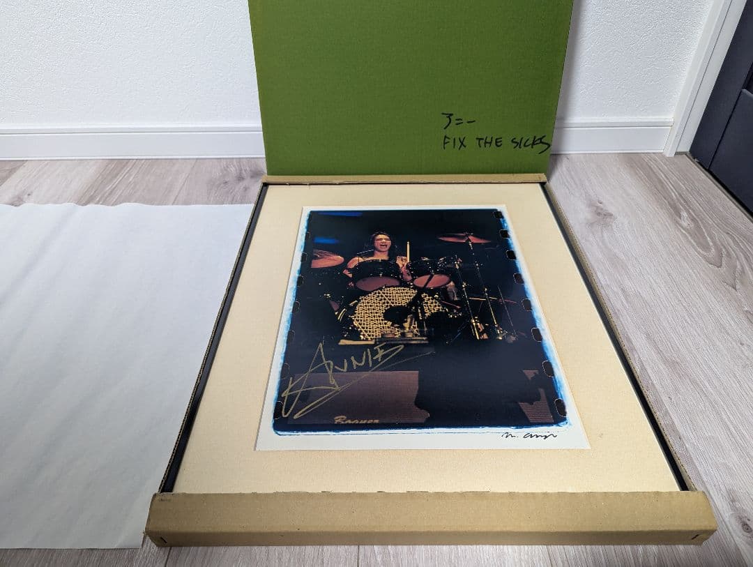 直筆サイン　イエモン　イエローモンキー　アーティスト写真