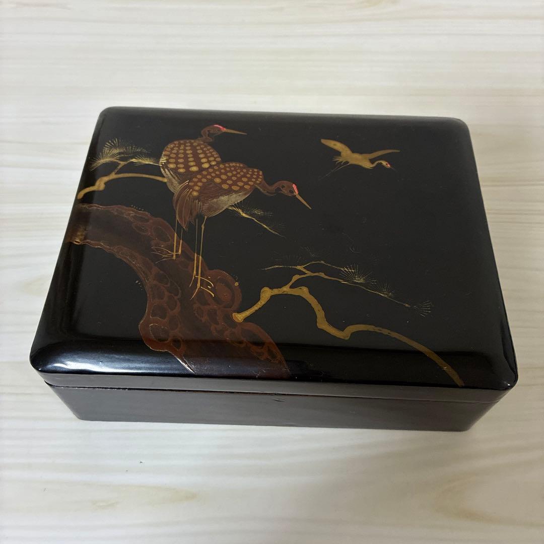 硯箱　骨董　アンティーク　時代物　漆器