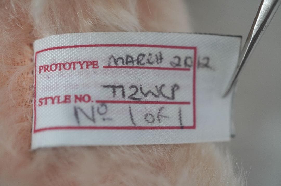 【M2512-18】 限定1体 メリーソート テディベア チーキー サンプル