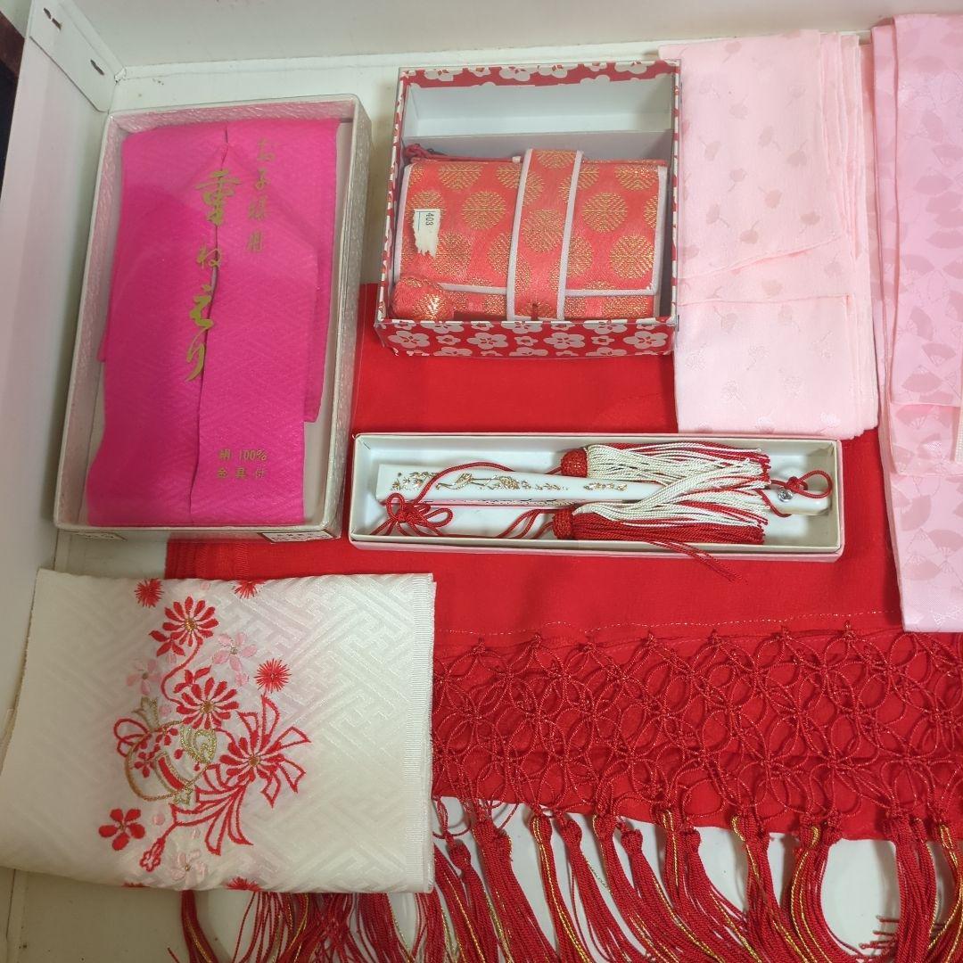 七五三 祝い晴れ着一式　７才用