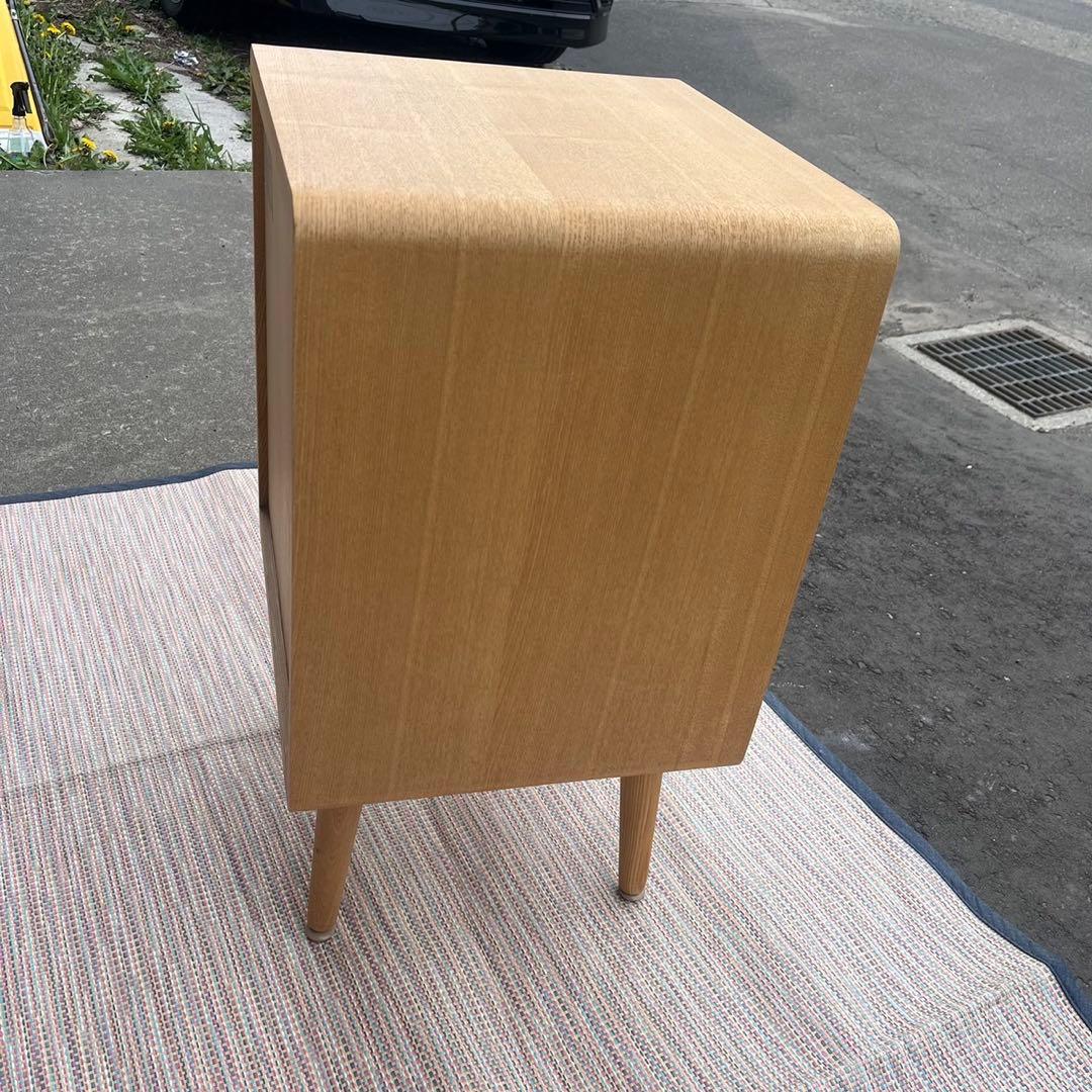 【送料込】バーム　キャビネット　木製　北欧風　棚