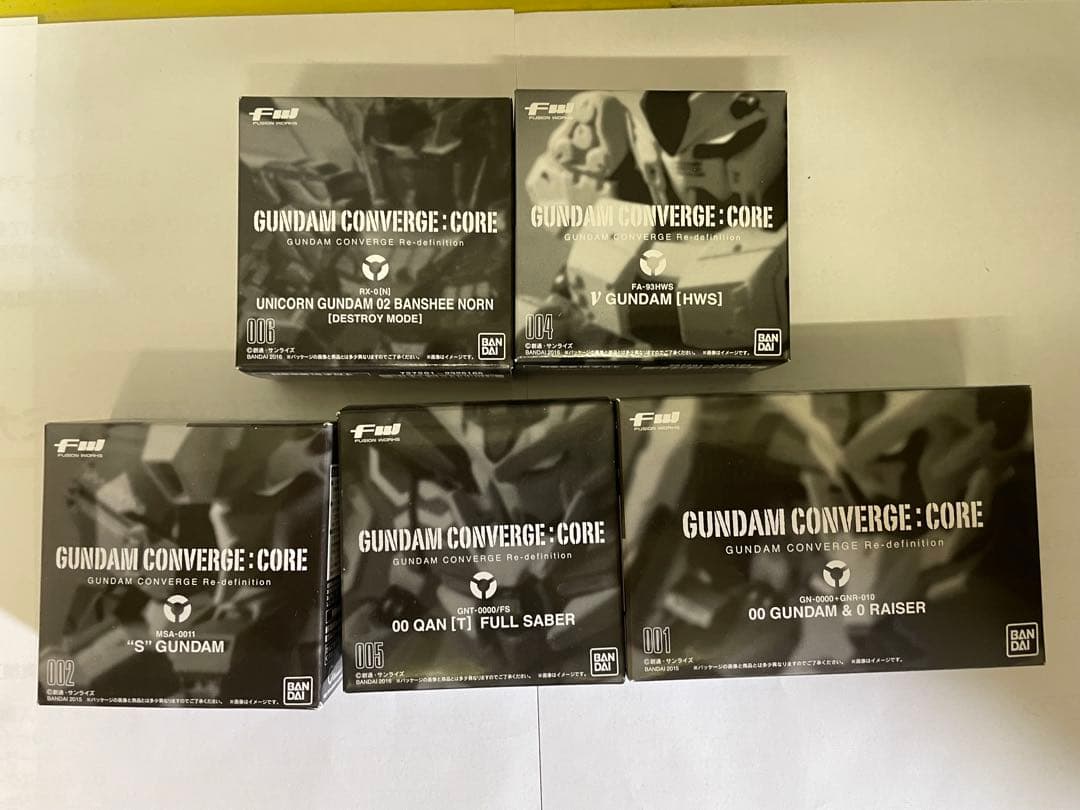 Gundam Converge 121体　ガンダムコンバージ