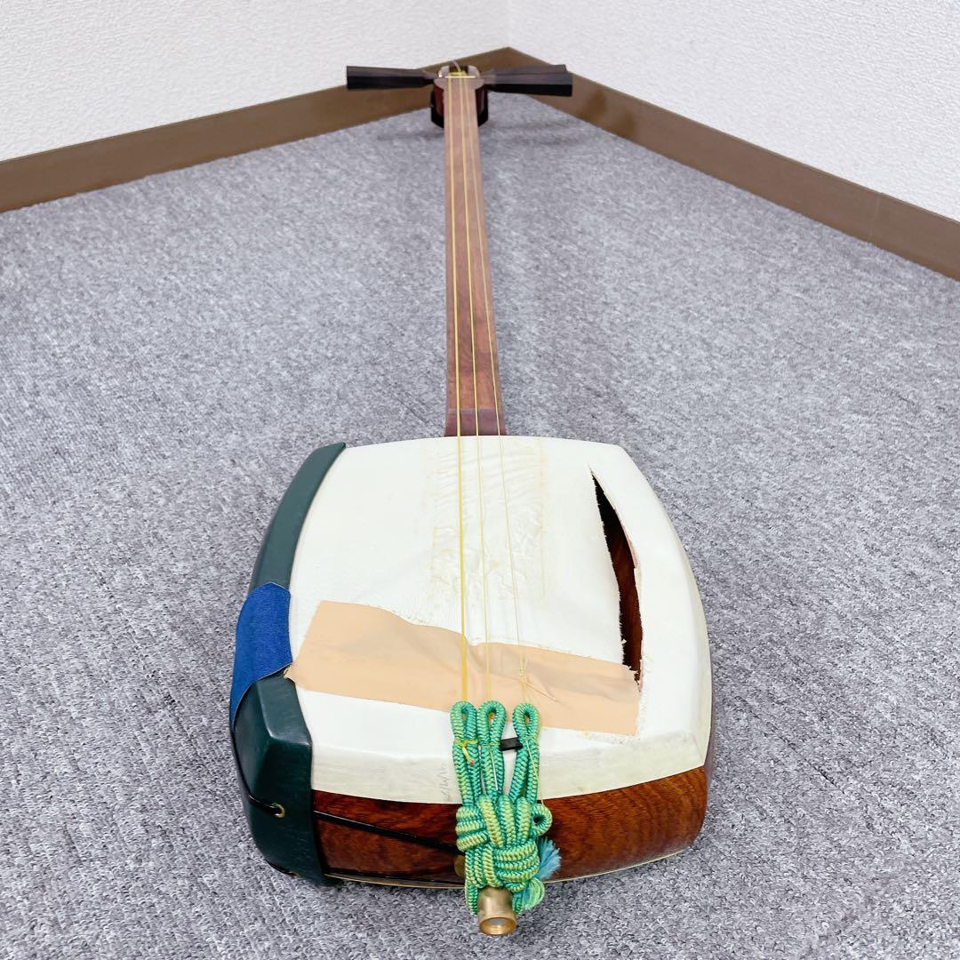 津軽三味線 太棹 花梨 平溝 丸打胴 東さわり 和楽器 三味線