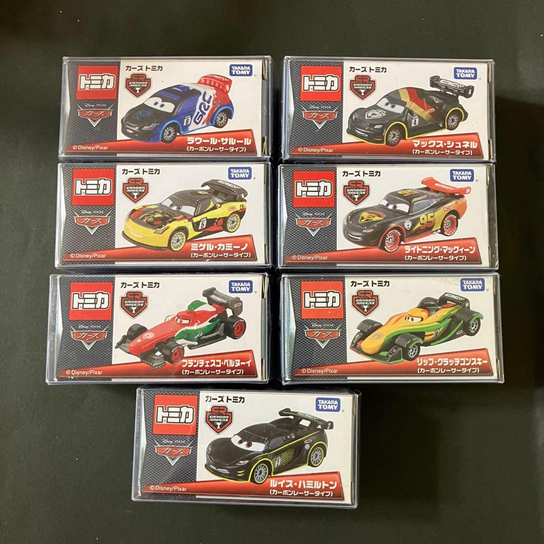 タカラトミー　トミカカーズ　カーボンレーサータイプ７台コンプリートセット