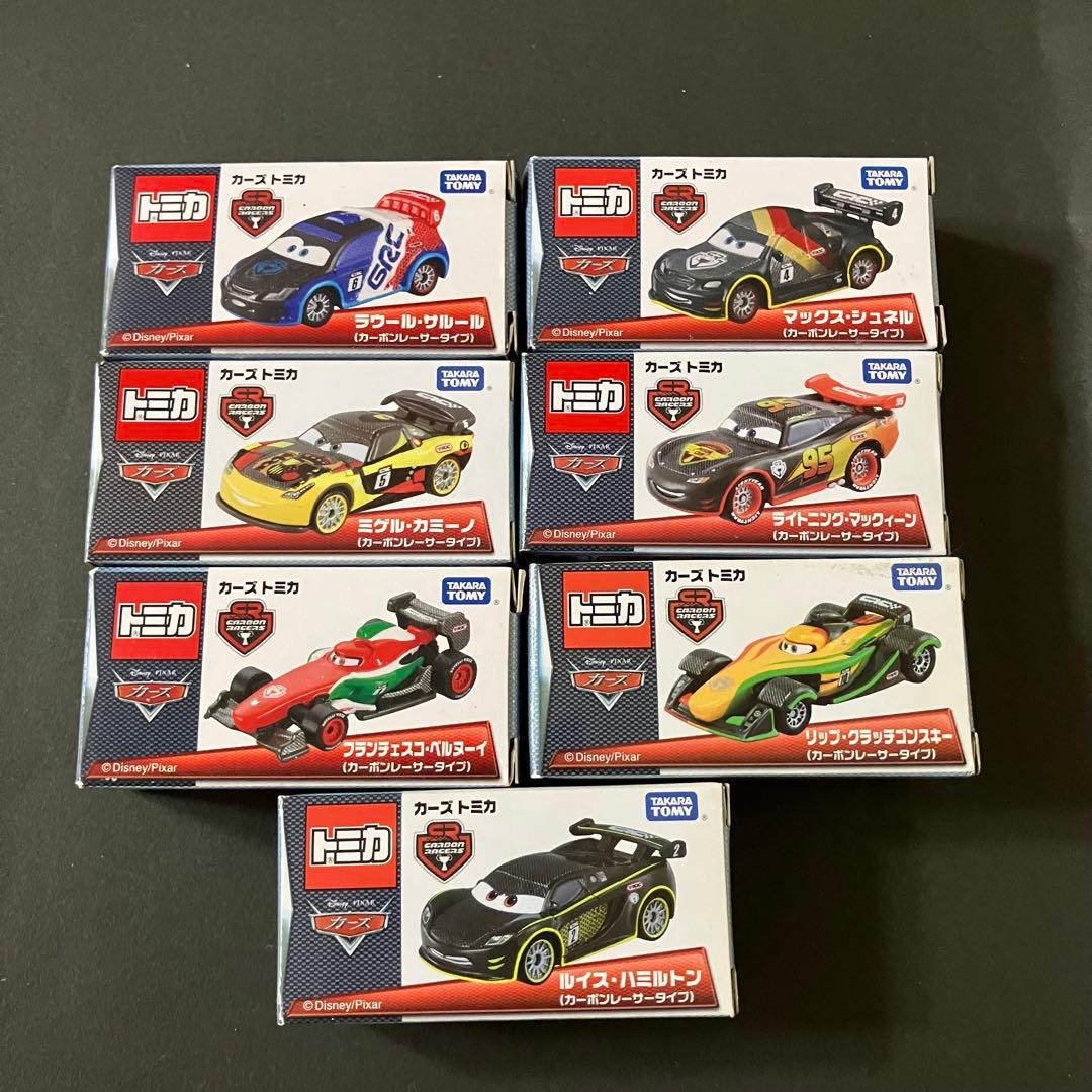 タカラトミー　トミカカーズ　カーボンレーサータイプ７台コンプリートセット
