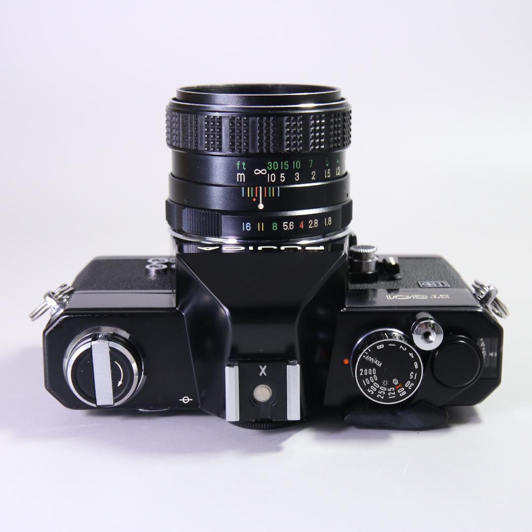 ☆完全動作☆ FUJICA ST801 EBC 55mm F1.8　＃388