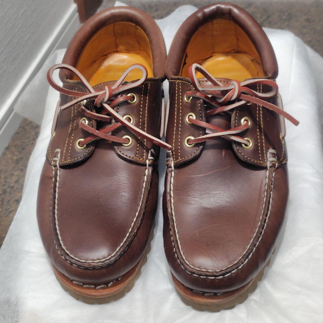 【美品】Timberland 3eye Classic LUG デッキシューズ