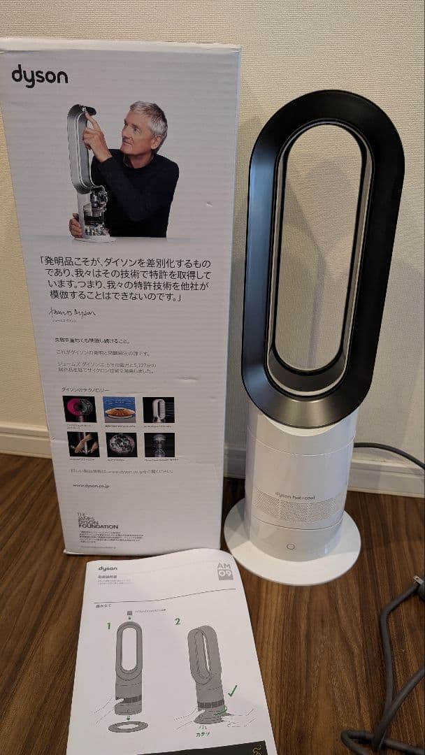 美品 ダイソン hot+cool AM09 2022年製