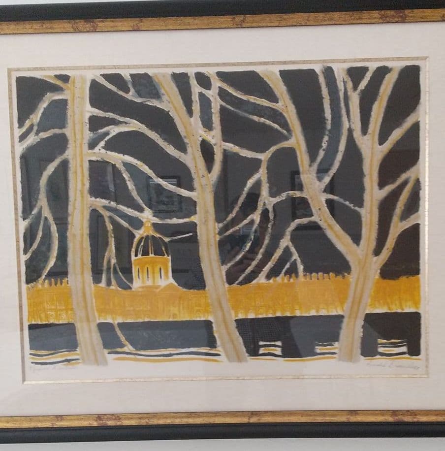 ブラジリエのリトグラフ