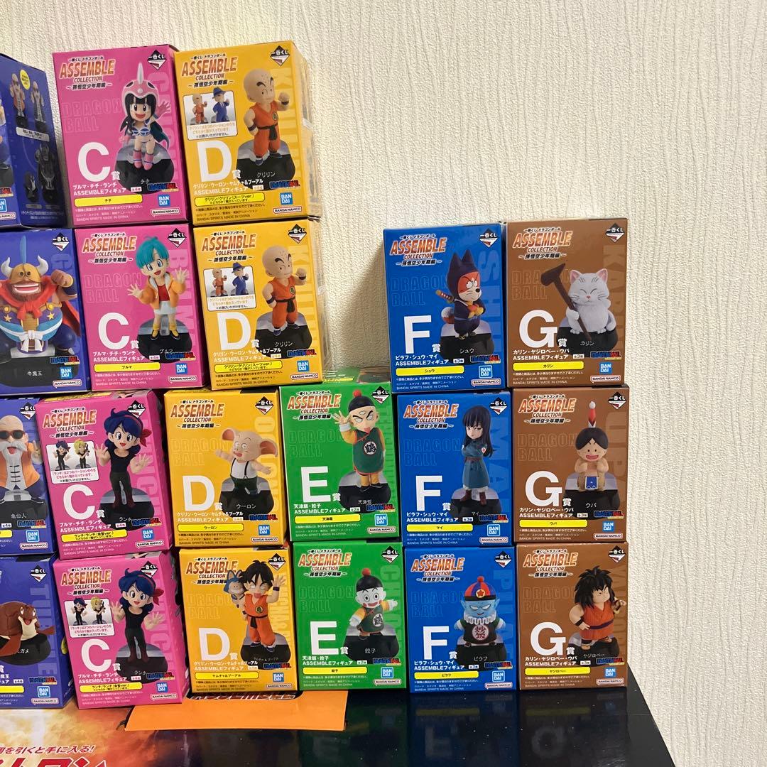 一番くじ ドラゴンボール ASSEMBLE COLLECTIO フルコンプリート
