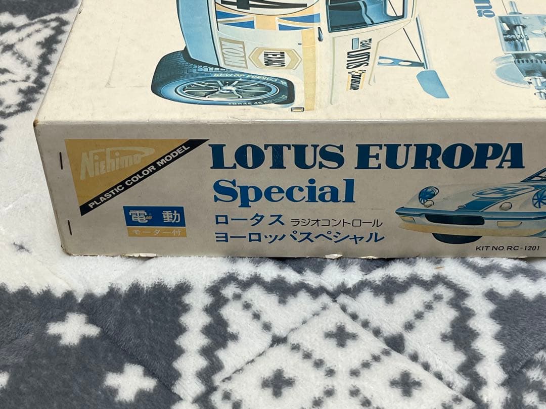 ウルトラ！ニチモ1/12 ロータスヨーロッパ 未組み立てRCキット