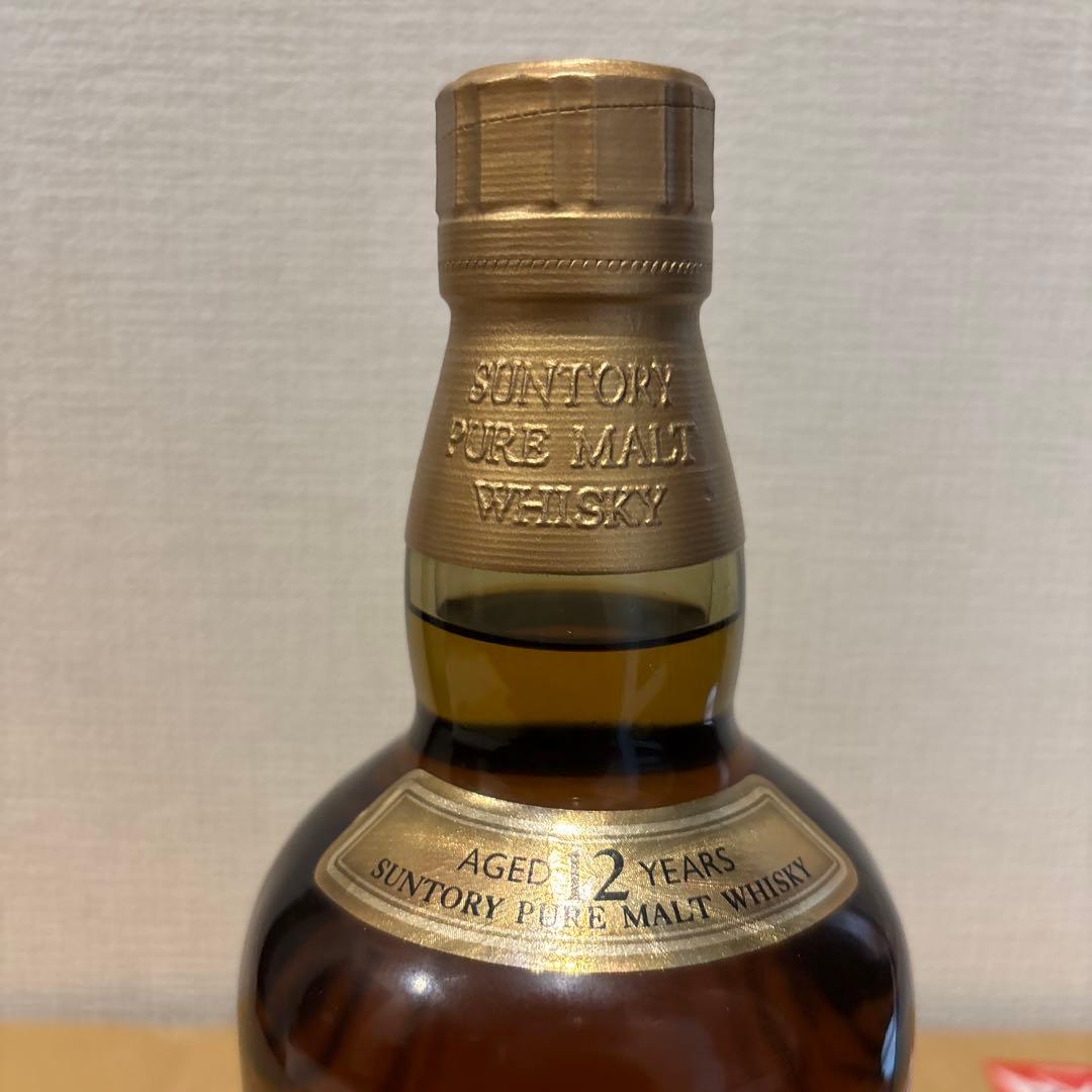 サントリーピュアモルトウイスキー　山崎12年 センチュリー2001記念ラベル