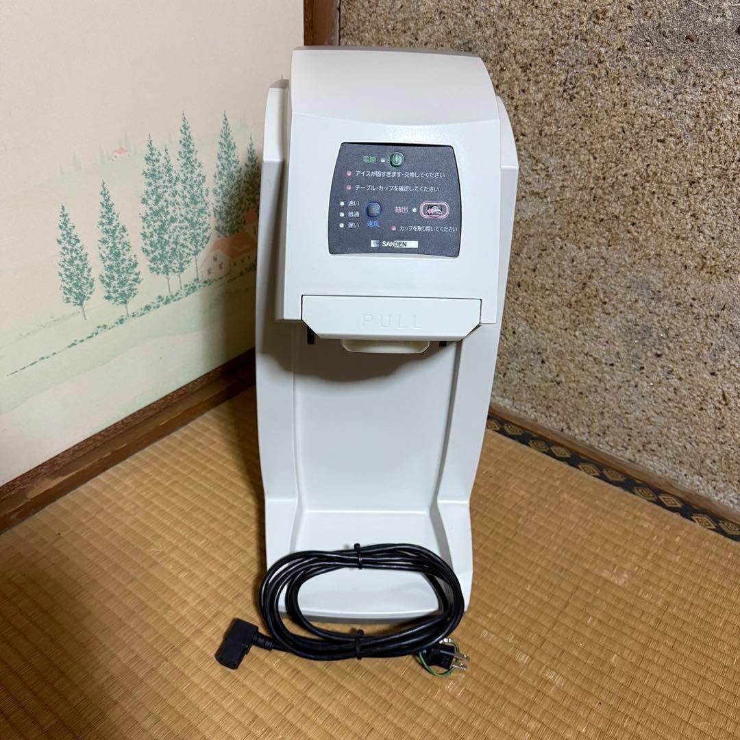 サンデンワンショットOSソフトアイス抽出機CIM-10A 業務用 厨房機器