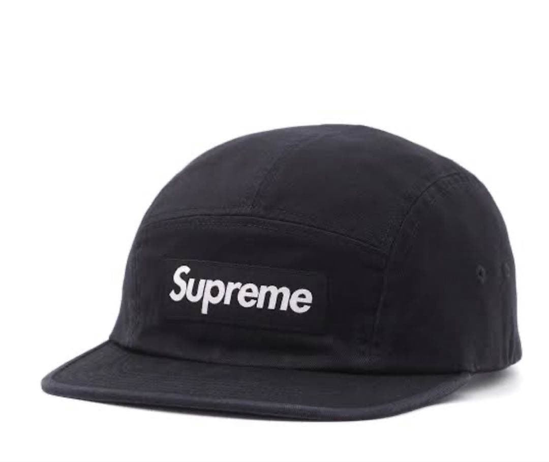 帽子 Supreme washed chino twill camp cap FW25