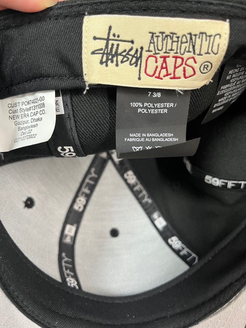 STUSSY×NEWERA NEW ERA 59FIFTY71/4 ステューシー