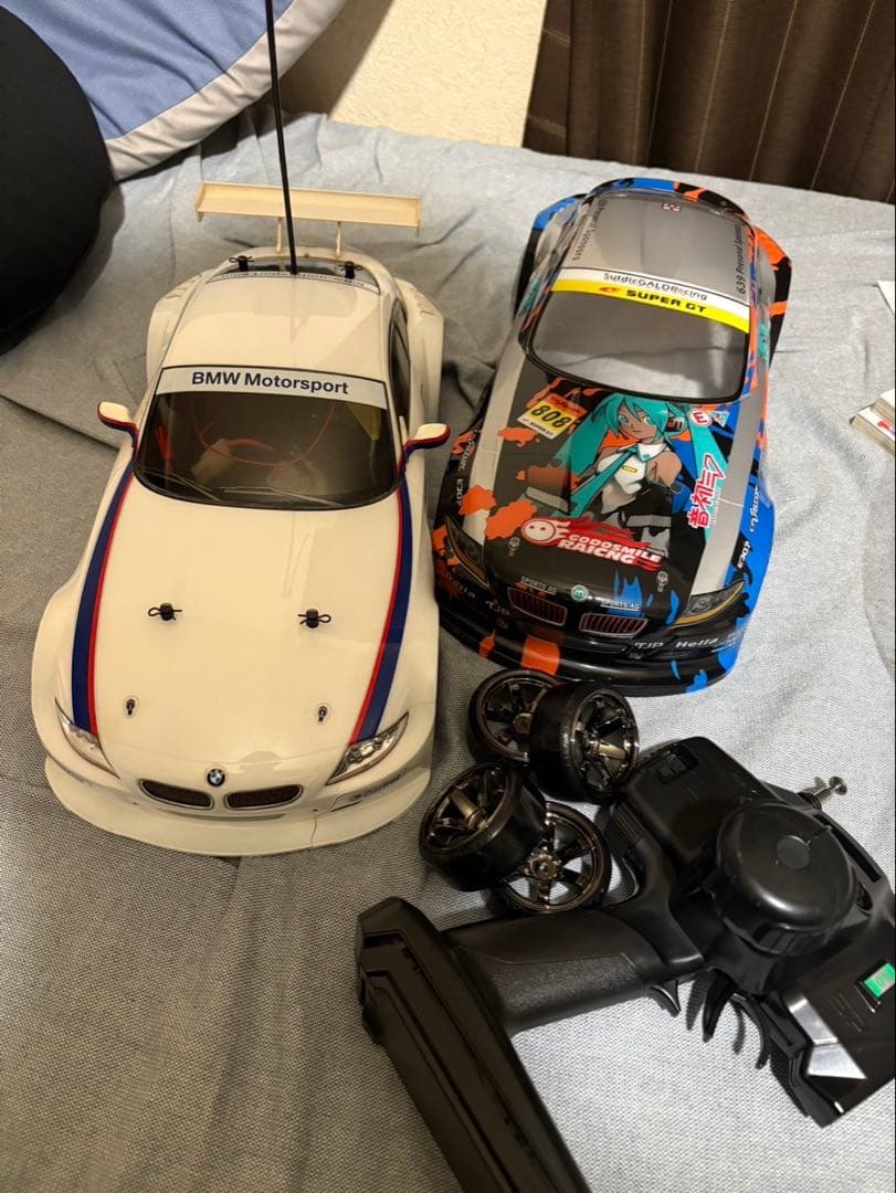 タミヤ ドリフト ラジコンセット　TT01 電飾 BMW ボディ