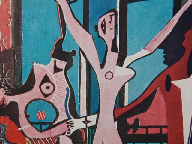 パブロ・ピカソ、Three Dancers、希少な画集より