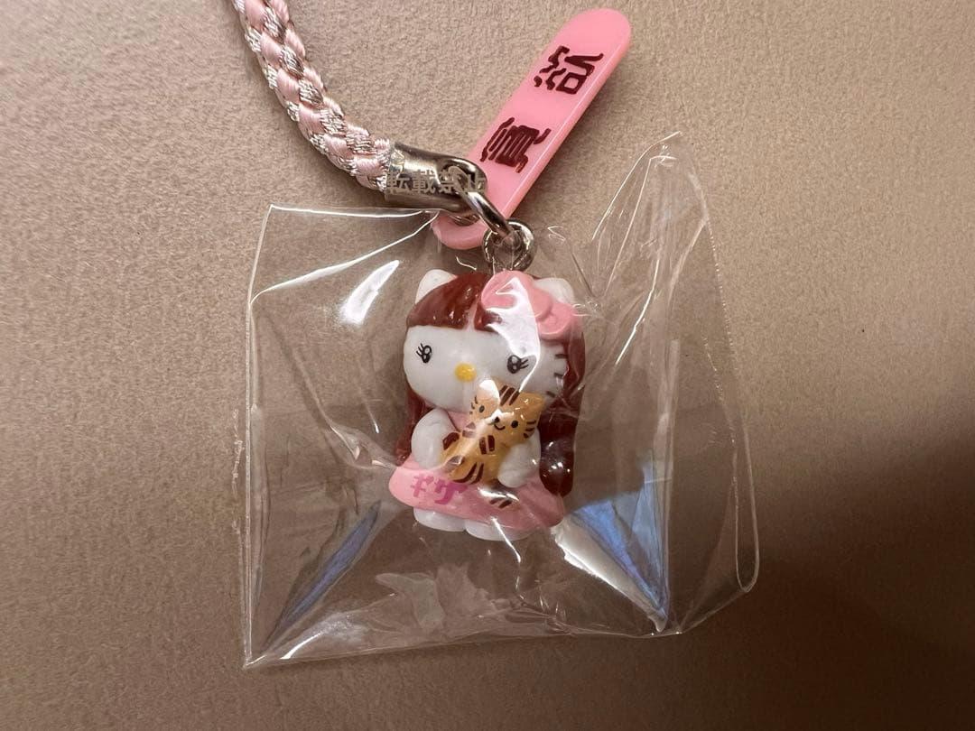 ◆希少◆【ご当地キティ】しょこたん　根付け　ストラップ