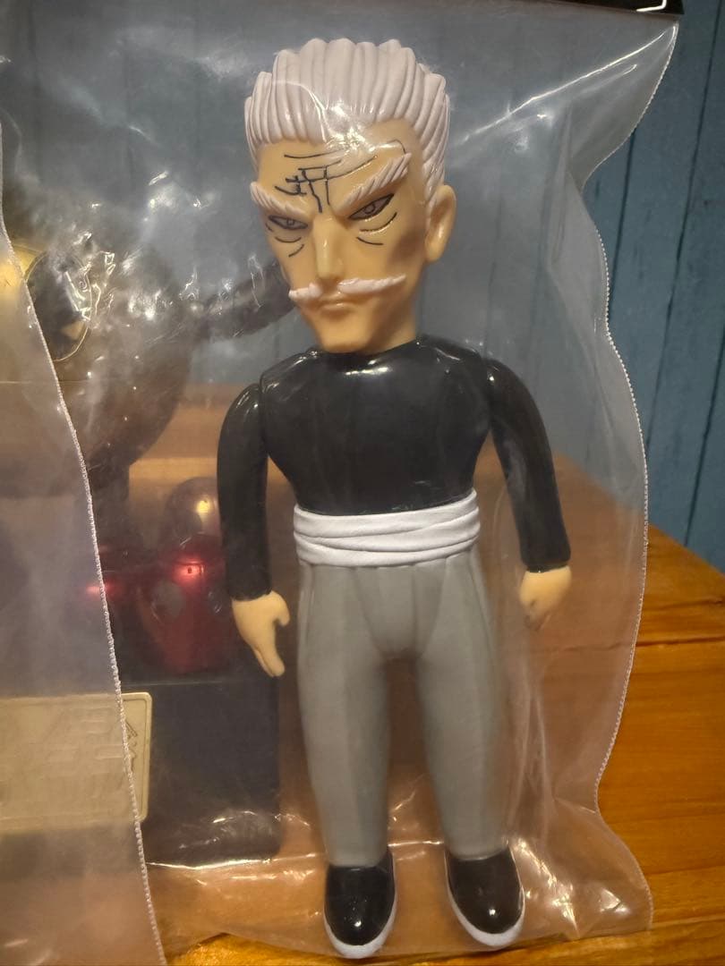 ワンパンマン　ガロウ　バング　ソフビセット　ワンフェス