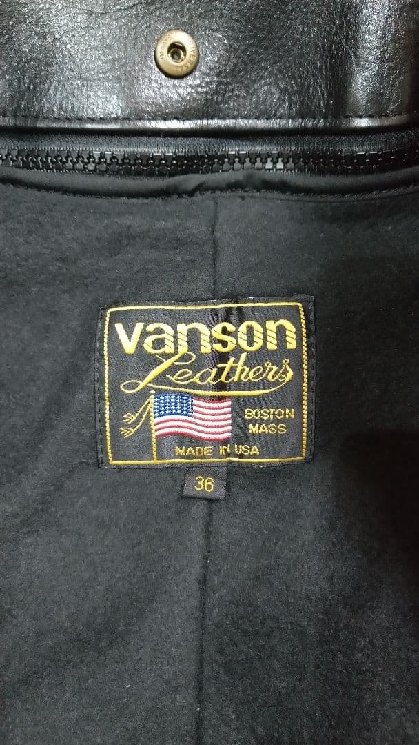 バンソン タイプB VANSON TYPE B シングルライダース