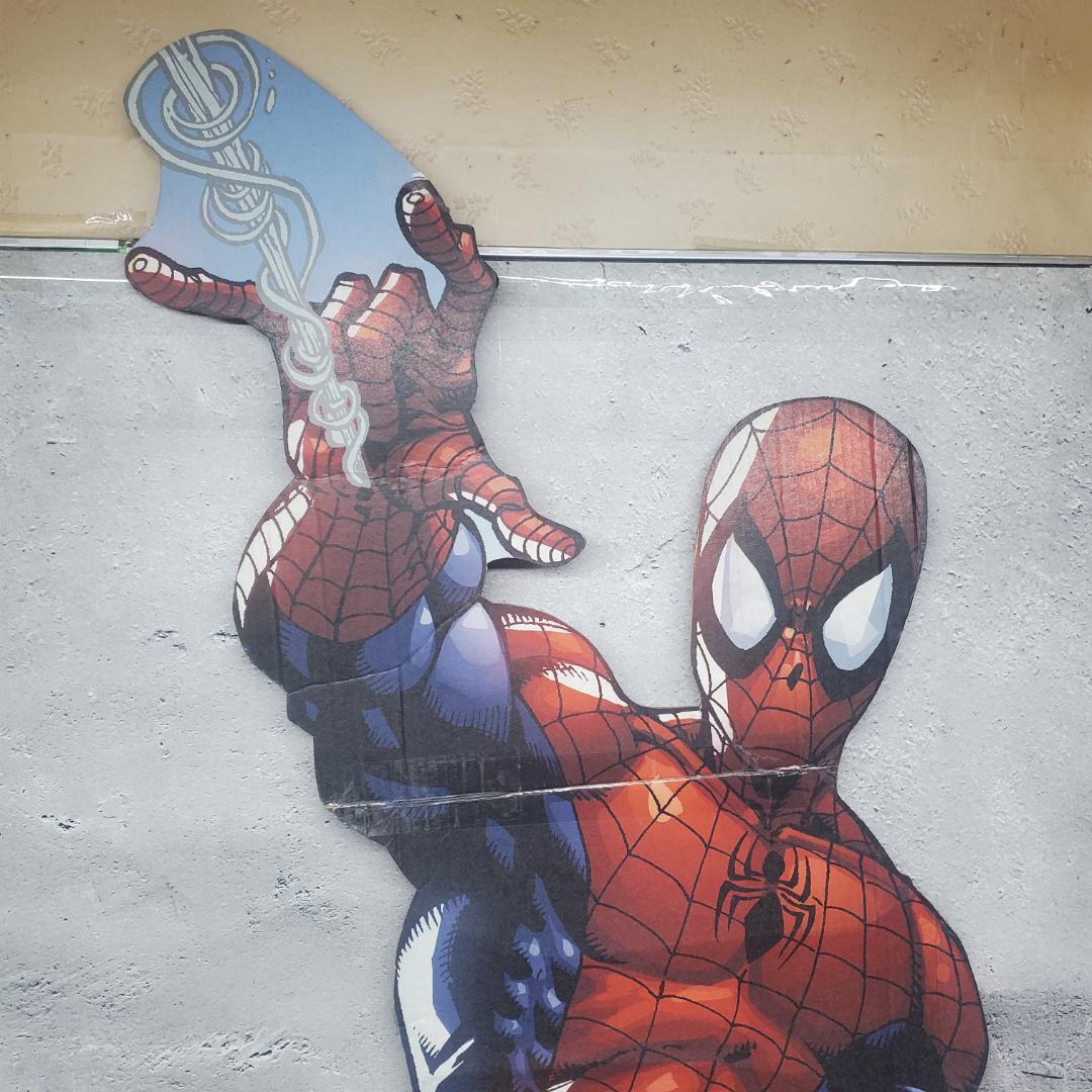 非売品【等大ポップ】 MARVEL/マーベル スパイダーマン クラッシック03