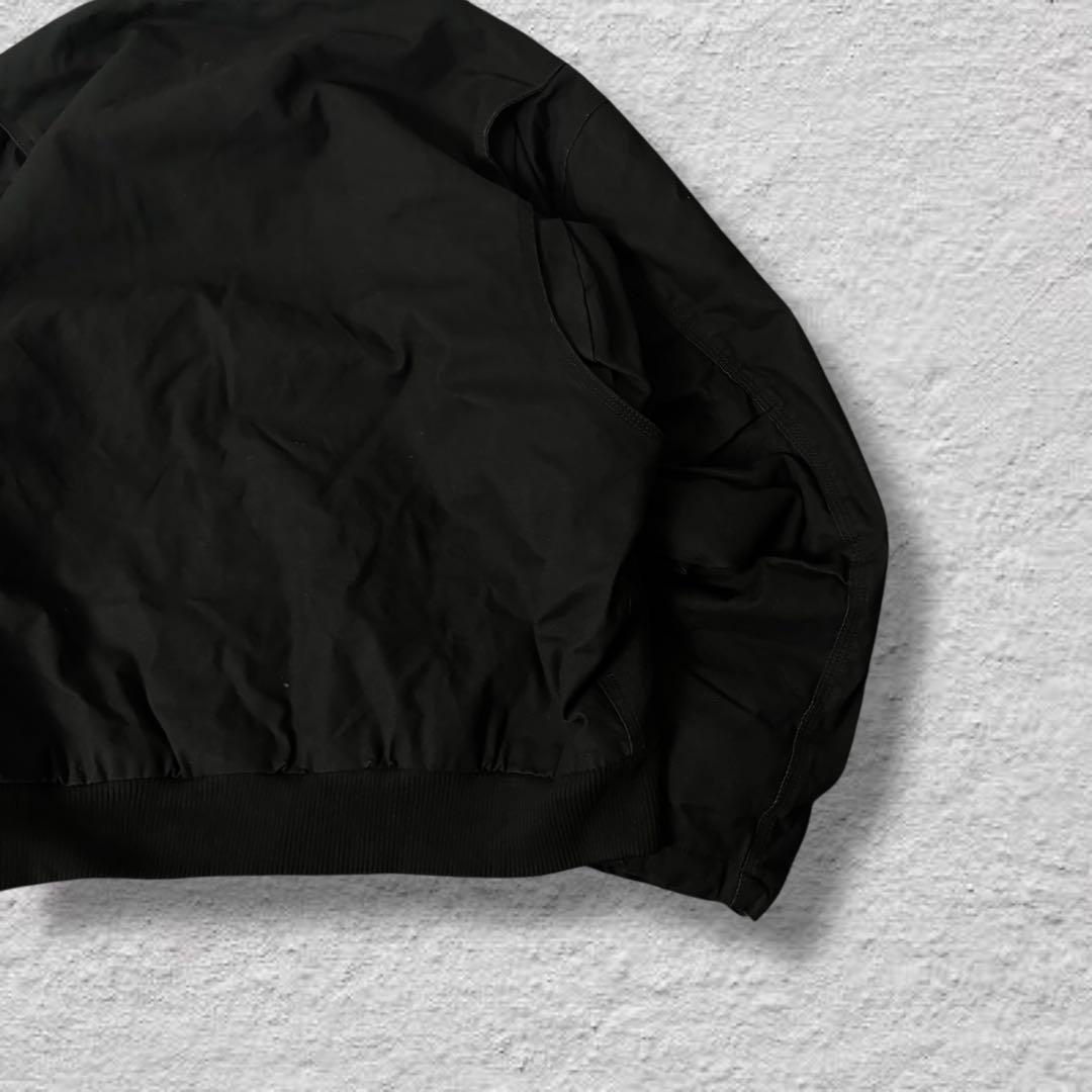 ラリル Wallsアクティブジャケットダックパーカーy2k刺繍ブラック