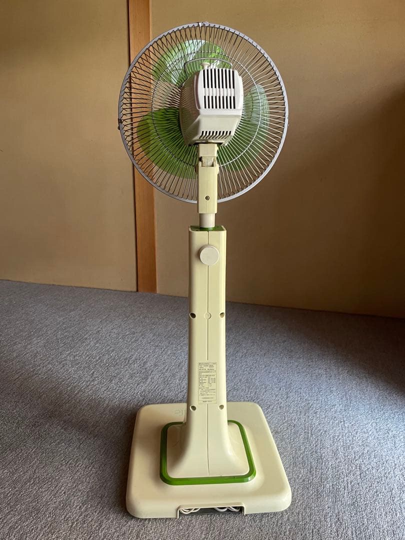 扇風機　レトロ　美品　1982年製　三菱電機　MITSUBISHI R30-EX