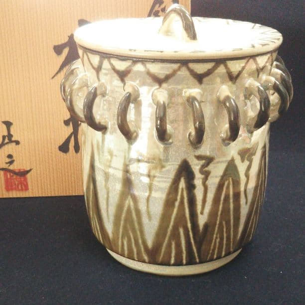 茶道具  銀化彩 水指し  東正之作