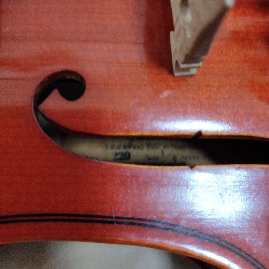 SUZUKi　220　1/4 バイオリン 本体と弓とケース