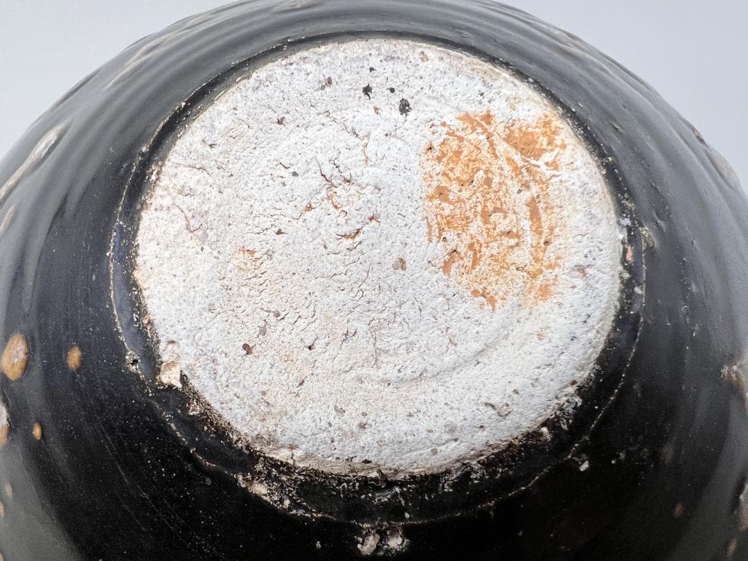 【海】吉州窯　南宋　玳皮天目 天目茶碗　玳皮盞 高級箱付　骨董品  中国美術品