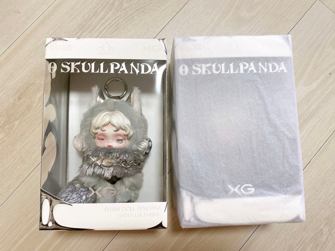 SKULLPANDA スカルパンダ XG ぬいぐるみキーホルダー 2点セット