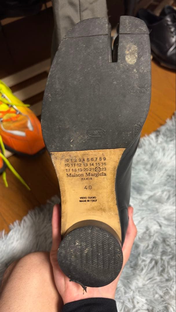 maison margiela 足袋ブーツ　40 ヒール3cm